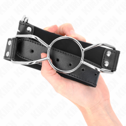 KINK - SPIDER MOUTH GAG 60 X 3 CM GRÖSSE L 5 CM – Produktansicht 4