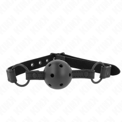 KINK - NEOPRENBALL 4,5 CM KNEBEL 63,5 X 2 CM VERSTELLBAR 41 X 59 CM – Produktansicht 2