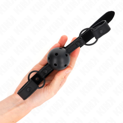 KINK - NEOPRENBALL 4,5 CM KNEBEL 63,5 X 2 CM VERSTELLBAR 41 X 59 CM – Produktansicht 3