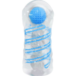 PRETTY LOVE - KLEINER MASTURBATOR MIT BLAUEN SPIRALEN – Produktansicht 2