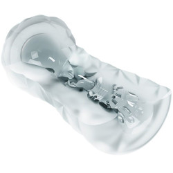 PRETTY LOVE - KLEINER MASTURBATOR MIT BLAUEN SPIRALEN – Produktansicht 3