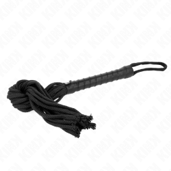 KINK - SCHWARZE SEILPEITSCHE 56 CM – Produktansicht 3
