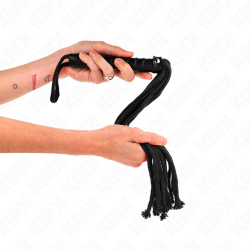 KINK - SCHWARZE SEILPEITSCHE 56 CM – Produktansicht 4
