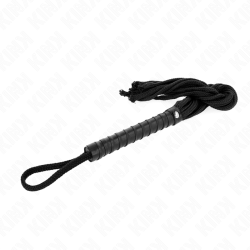 KINK - SCHWARZE SEILPEITSCHE 56 CM – Produktansicht 5
