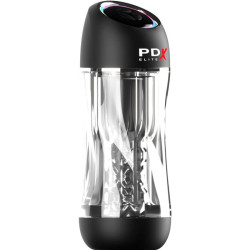 PDX ELITE - STROKER VIEWTUBE PRO VIBRATOR TRANSPARENT – Produktansicht 2