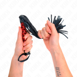 KINK - PEITSCHE MIT RAUTENMUSTER 40 CM – Produktansicht 4