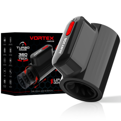 JAMYJOB - VORTEX-STOß- UND 360-DREHBARER TECH-TURBO-MODUS-MASTURBATOR – Produktansicht 2