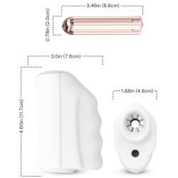 ARMONY - MASTER MASTURBATOR & VIBRATOR WEISS – Produktansicht 3