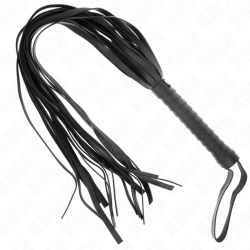 KINK - NEGRO PEITSCHE MIT KURZEM GRIFF UND LANGEM SCHWANZ 70 CM – Produktansicht 3