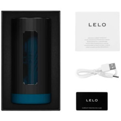 LELO - F1S V3 MÄNNLICHER MASTURBATOR, BLAUGRÜN, XL – Produktansicht 3