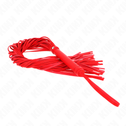 KINK - ROTE WEICH-PVC-PEITSCHE 70 CM – Produktansicht 2