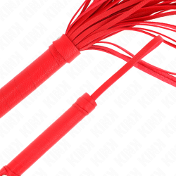 KINK - ROTE WEICH-PVC-PEITSCHE 70 CM – Produktansicht 5