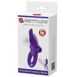 PRETTY LOVE - LILA VIBRIERENDER PENISRING – Produktansicht 9