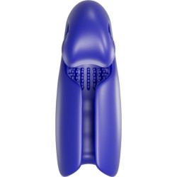 SNAIL VIBE - EVO FÜR IHN MNNLICHER MASTURBATOR SLIDE NROLL DUNKELBLAU – Produktansicht 3