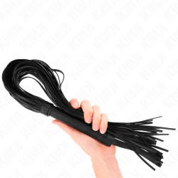 KINK - SCHWARZE WEICH-PVC-PEITSCHE 70 CM – Produktansicht 3
