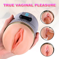 SHEQU - KAY DOPPELMASTURBATOR MIT DOPPELTER MUND- UND VAGINAVIBRATION – Produktansicht 17