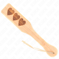 KINK - BAMBUSPALETTE HERZDESIGN 32 X 5,5 CM – Produktansicht 3