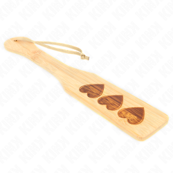 KINK - BAMBUSPALETTE HERZDESIGN 32 X 5,5 CM – Produktansicht 4