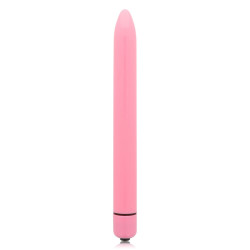 GLOSSY SLIM - VIBRATOR ROSA – Produktansicht 2