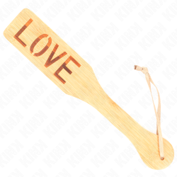 KINK - BAMBUSPALETTE WORT LIEBE 32 X 5,5 CM – Produktansicht 2