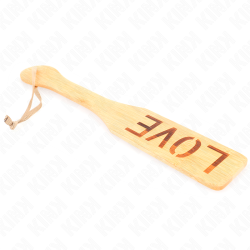 KINK - BAMBUSPALETTE WORT LIEBE 32 X 5,5 CM – Produktansicht 3