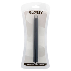 GLOSSY - SCHLANKER VIBRATOR SCHWARZ – Produktansicht 3