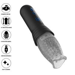 JAMYJOB - BLOW-R MASTURBATOR MIT STOSS- UND ROTATIONSFUNKTION – Produktansicht 2