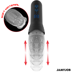 JAMYJOB - BLOW-R MASTURBATOR MIT STOSS- UND ROTATIONSFUNKTION – Produktansicht 4