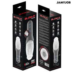 JAMYJOB - BLOW-R MASTURBATOR MIT STOSS- UND ROTATIONSFUNKTION – Produktansicht 6