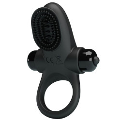 PRETTY LOVE - VIBRATORRING II FÜR DEN SCHWARZEN PENIS – Produktansicht 2