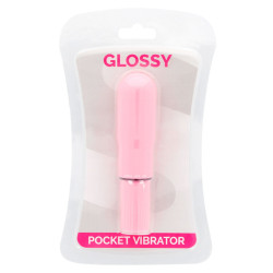 GLOSSY - TASCHENVIBRATOR ROSA – Produktansicht 3