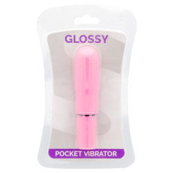GLOSSY - TASCHENVIBRATOR DEEP ROSE – Produktansicht 3