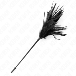 KINK - MEHRERE SCHWARZE KITZELFEDERN 45 CM – Produktansicht 4