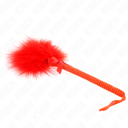 KINK - NYLONSEILSTAB MIT KISSENFEDERN UND ROTER SCHLEIFE 25 CM – Produktansicht 3