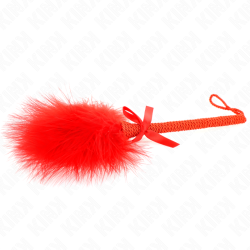 KINK - NYLONSEILSTAB MIT KISSENFEDERN UND ROTER SCHLEIFE 25 CM – Produktansicht 4