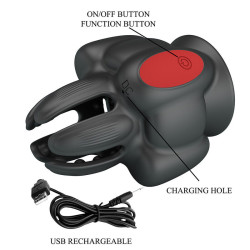 PRETTY LOVE - WYATT WIEDERAUFLADBARER AUTOMATISCHER MASTURBATOR KLASSENTRAINER – Produktansicht 7