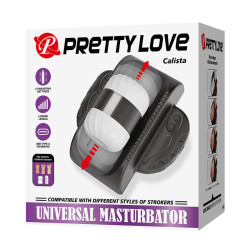 PRETTY LOVE - CALISTA UNIVERSAL AUTOMATISCHER MASTURBATOR SCHWARZ – Produktansicht 11