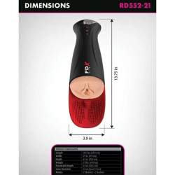 PDX ELITE - FUCK-O-MATIC PRO XL AUTOMATISCHER MASTURBATOR 42 CM – Produktansicht 5