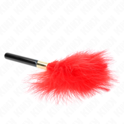 KINK - ROT-GOLD METALL KITZELFEDERN 18 CM – Produktansicht 4