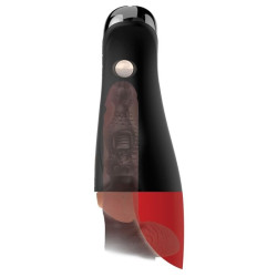 PDX ELITE - FAP-O-MATIC PRO XL AUTOMATISCHER VIBRATIONS-STROKER BRAUN 34,9 CM – Produktansicht 3