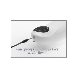 EXTREME TOYZ - PDX MEGA BATOR USB-MNNLICHER MASTURBATOR VAGINA WEISS – Produktansicht 10