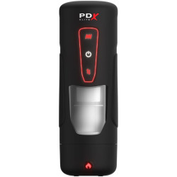 PDX ELITE - MILK ME HOTTER AUTOMATISCHER MASTURBATOR MIT STOSS- UND WÄRMEEFFEKTVIBRATION – Produktansicht 3