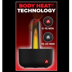 PDX ELITE - MILK ME HOTTER AUTOMATISCHER MASTURBATOR MIT STOSS- UND WÄRMEEFFEKTVIBRATION – Produktansicht 5