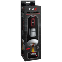 PDX ELITE - MILK ME HOTTER AUTOMATISCHER MASTURBATOR MIT STOSS- UND WÄRMEEFFEKTVIBRATION – Produktansicht 7