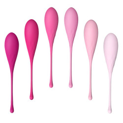 LESLIE - KEGEL FIT PELVIC MUSCLE TRAINING SET 6 STÜCKE – Produktansicht 6