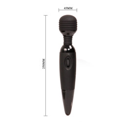 BAILE - POWER KRAFTVOLLES KOMPAKTES MASSAGER SCHWARZ – Produktansicht 4