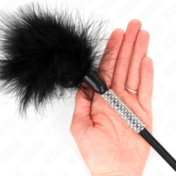 KINK - TICKLE FEDERN MIT STRASS-GRIFF 50 CM – Produktansicht 3
