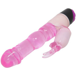 BAILE - WAVES OF PLEASURE FANTASY VIBRATOR MIT KANINCHEN 23 CM – Produktansicht 4