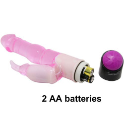 BAILE - WAVES OF PLEASURE FANTASY VIBRATOR MIT KANINCHEN 23 CM – Produktansicht 5