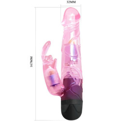 BAILE - GEBEN SIE IHNEN LIEBHABER-VIBRATOR MIT ROSA KANINCHEN – Produktansicht 4